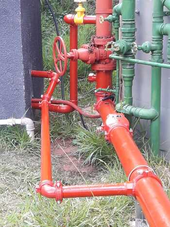 Instalação de Rede de Hidrantes